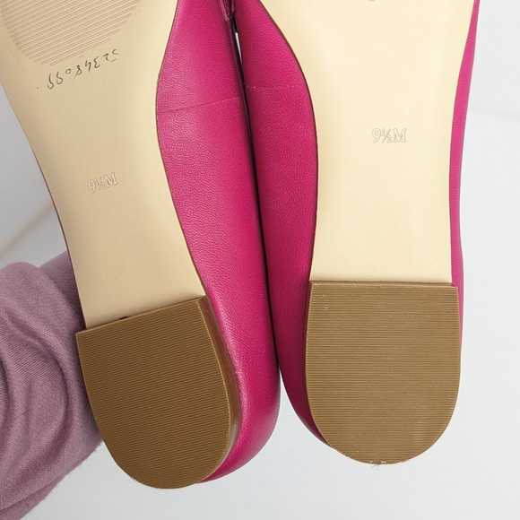 NWOT Talbot's pink leather loafers - Picture 14 of 16